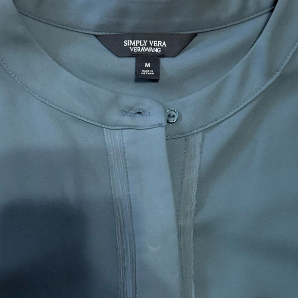 Simply Vera Wang Short Sleeve Blouse - Picture 5 of 9